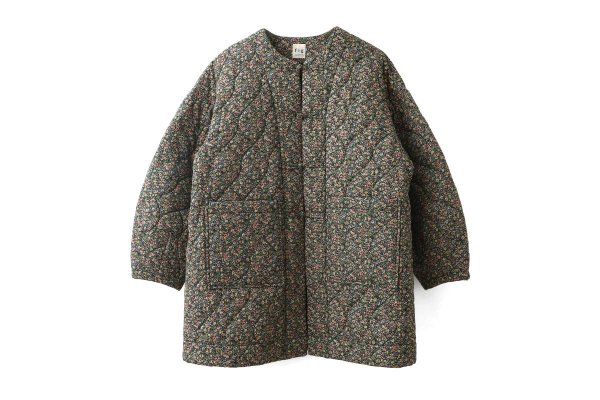 画像1: Dorothy quilting coat (GR)