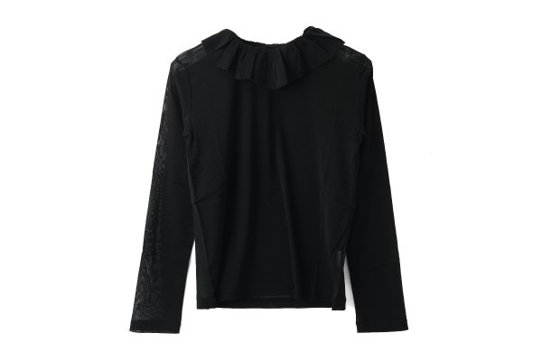 画像1: frilltulle pullover (BK)