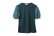 画像1: Cotton Frice T-Shirts With Mesh Sleeves KNT196G (TQ) (1)