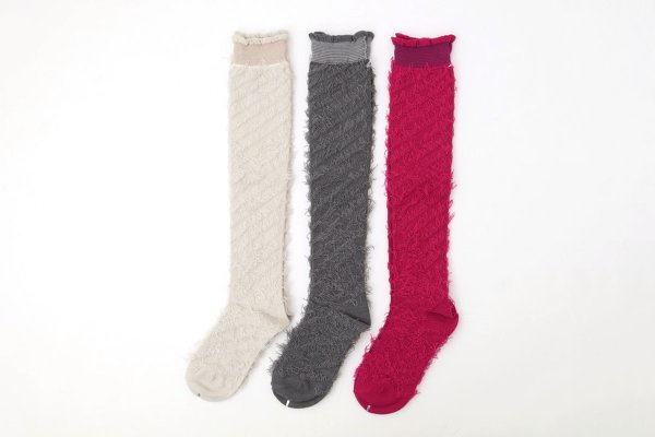 画像2: FRINGE HIGH SOCKS (AS-223HS)