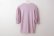 画像2: Cotton Frice T-Shirts With Mesh Sleeves KNT253 (LPK) (2)