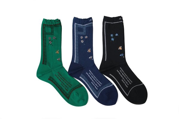 画像1: BOTANICAL XVI SOCKS (AM-801)