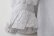 画像10: Khadi Cotton Silk Embroidery Frill Dress (L.GY)