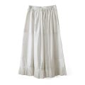 Gather Tuck Skirt (WH)