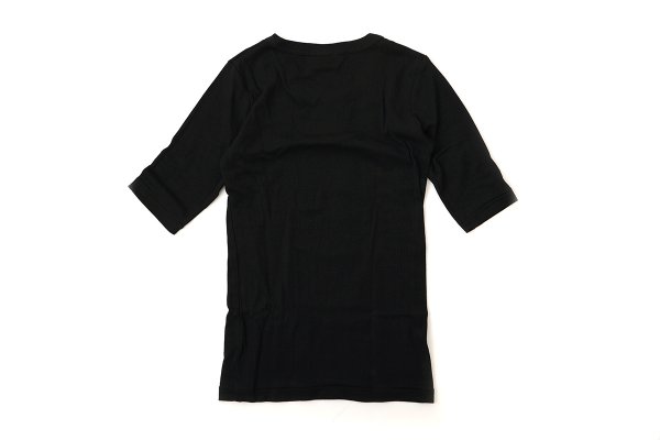 画像2: Panel-rib H/S Tee 822C (BK)