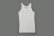 画像1: Panel-rib Athletic tank 831C (WH) (1)