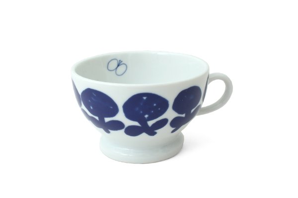 画像1: ミナペルホネン Remake tableware Morning Cup (高台:BL)