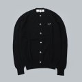 PLAY CARDIGAN BLACK HEART (BK)