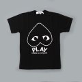 【Unisex】PLAY PRINTED LOGO T-SHIRT (BK)