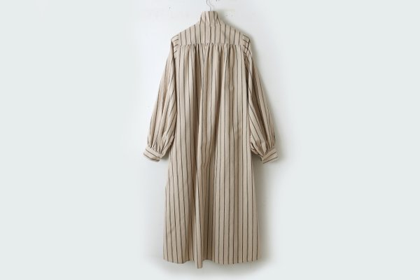 画像2: SHAKER SHIRT O.P. Brushed Stripe (BG)