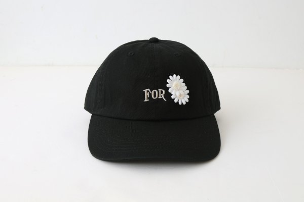 画像2: FOR flowers CAP (BK)