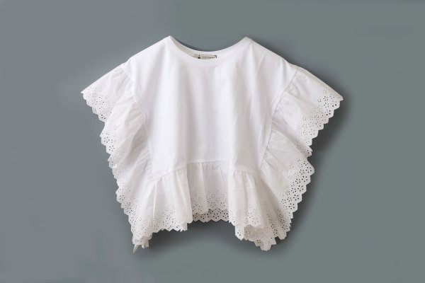 画像1: frills top (WH)