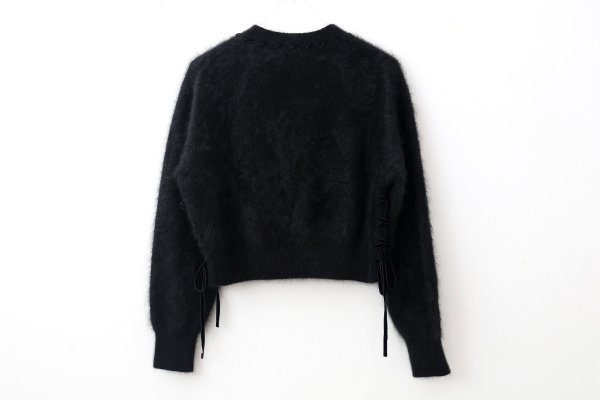 画像2: cashmera far finish cardigan (BK:20520)