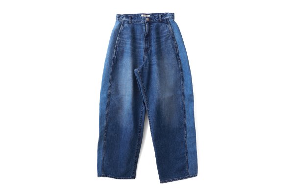 画像1: 12oz denim pants (BL)