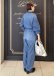 画像10: 9oz denim jumpsuit (05400:BL0)