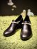 画像1: ×KIDS LOVE GAITE  Cow Leather Shoes (BK) (1)