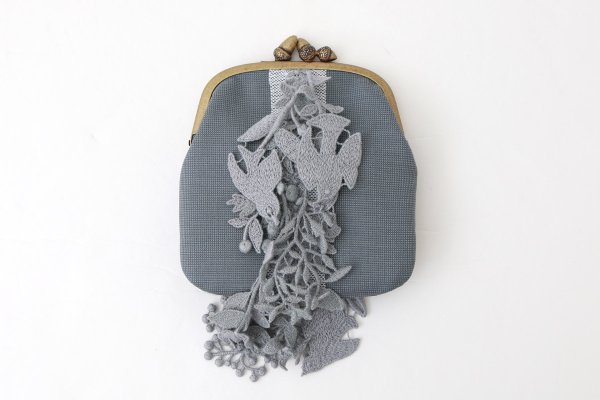 画像2: forest parade cuddle purse (ACS7353:GY)