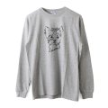 Souvenir Long T-Shirts "London" Yorkshire Terrier (GY)