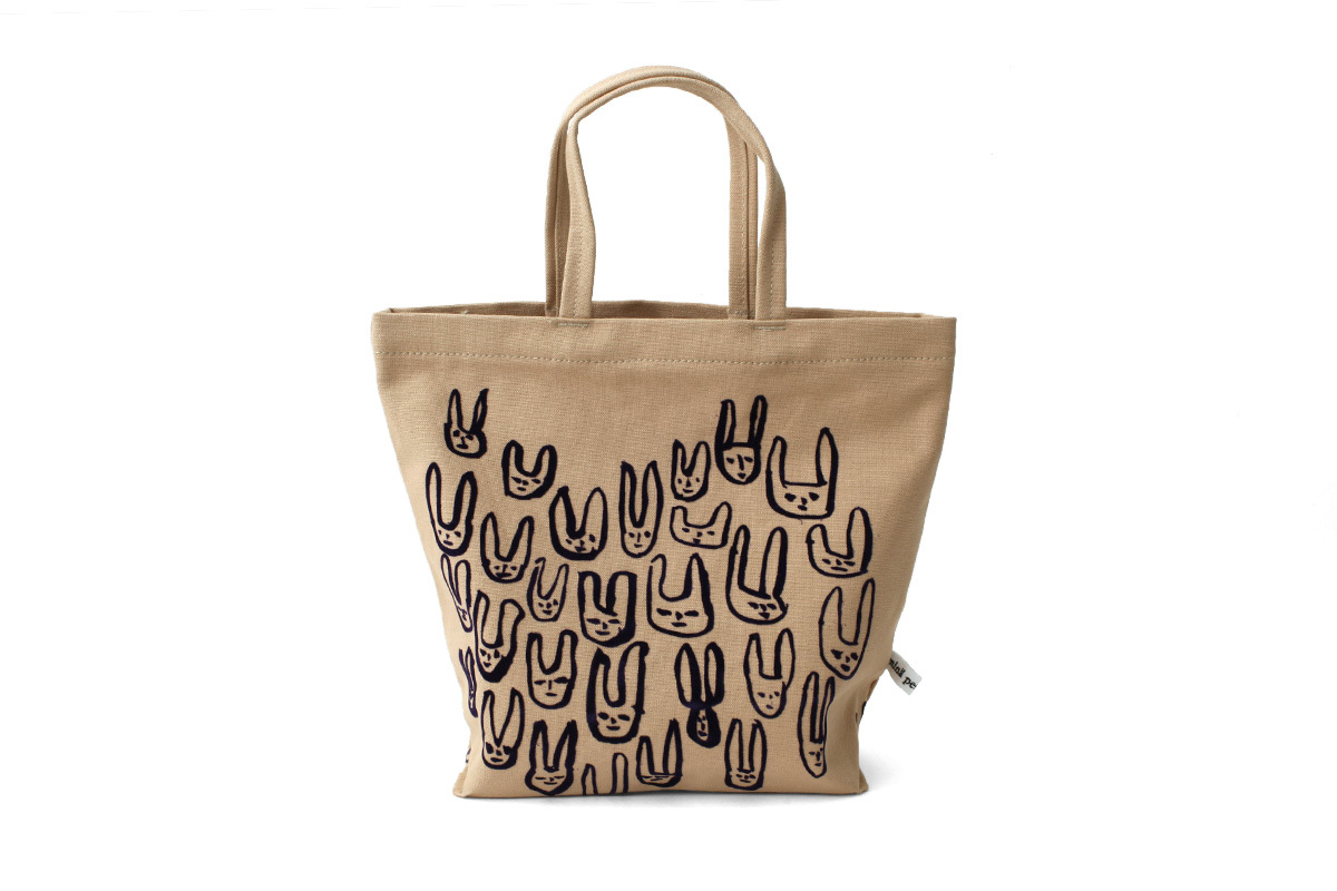 palmier tote bag 小（ZA9183:BG）