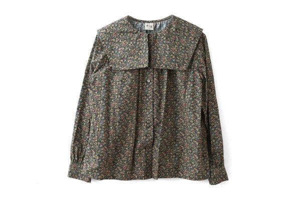 画像1: Dorothy sailor blouse (GR) (1)