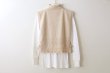 画像11: COTTON CASHMERE KNIT VEST (AU75:CH) (11)