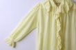 画像4: Khadi Cotton Silk Embroidery Frill Dress (P.YW) (4)