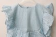 画像4: Khadi Cotton Silk Pin Tuck Ruffle Collar (PBL) (4)