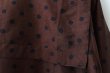 画像4: Khadi Silk Polka Dots Print Back Button Sailor Blouse (CHO) (4)