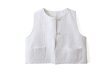 画像1: matelasse gilet (WH:typeA) (1)