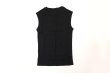 画像2: Panel-rib tanktop 848C (BK) (2)