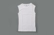 画像1: Panel-rib tanktop 848C (WH) (1)