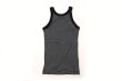 画像2: Panel-rib Athletic tank 831C (BLK-W2) (2)