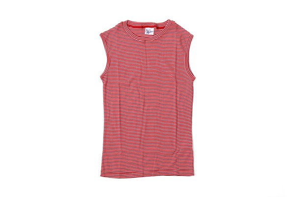 画像1: Panel-rib tanktop 848C (PNK-RD) (1)