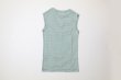 画像2: Panel-rib tanktop 848C (WHT-GN) (2)