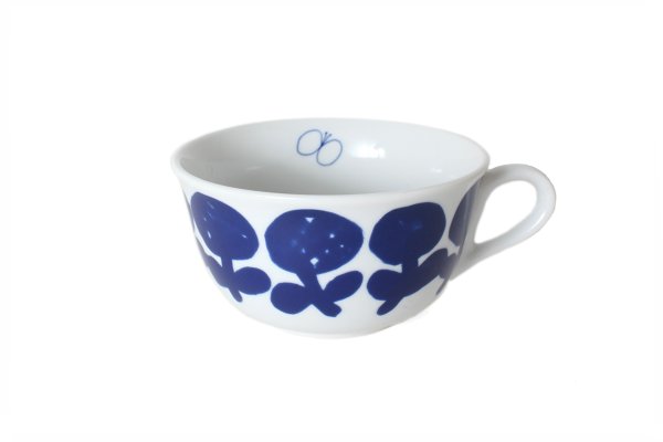 画像1: ミナペルホネン Remake tableware Morning Cup (BL) (1)