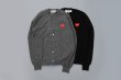 画像1: PLAY CARDIGAN RED HEART (1)