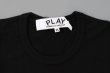 画像4: 【Unisex】PLAY PRINTED LOGO T-SHIRT (BK) (4)