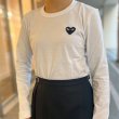 画像18: 【Women's】 PLAY LONG SLEEVE T-SHIRT BLACK HEART  (18)