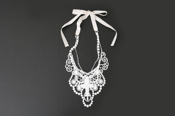 画像1: lace necklace (IV:TypeA) (1)