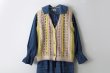 画像10: mohair wool tweed knit vest (OF:20519) (10)