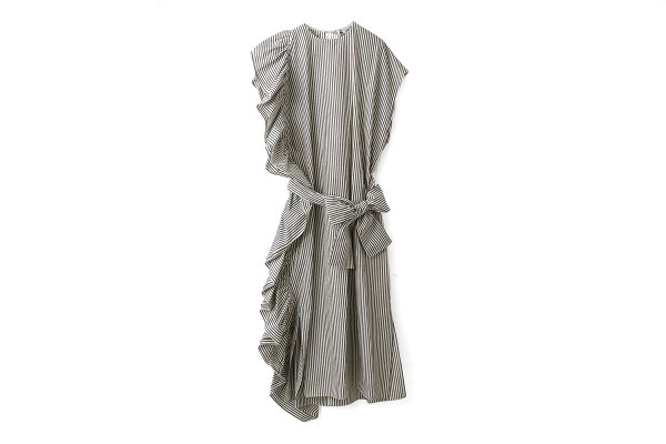 画像1: SALE50%OFF!! Cotton Silk dress (OF) (1)