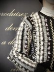 画像7: mohair wool tweed knit cardigan(BK:20518) (7)