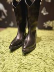 画像3: ×KIDS LOVE GAITE  Cow Leather Western Boots (BK) (3)