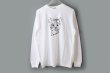 画像2: Souvenir Long T-Shirts "London" Yorkshire Terrier (WH) (2)