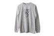 画像1: Souvenir Long T-Shirts "London" Yorkshire Terrier (GY) (1)