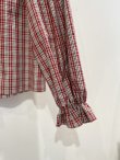 画像3: Jane Blouse（Red check） (3)