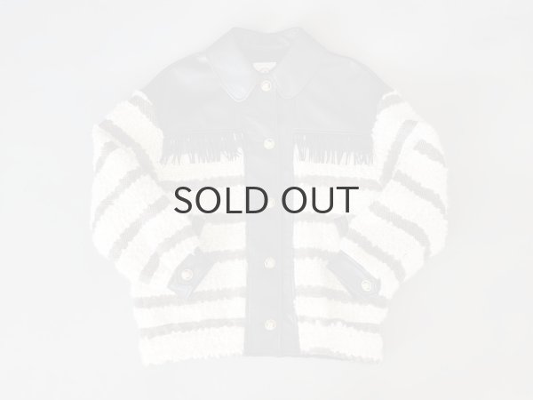 画像1: SALE30%OFF!! Wafers tweed blouson (off white :02353) (1)