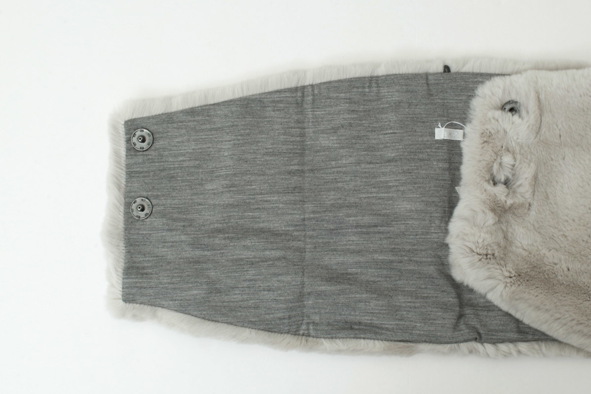 ANTIPAST アンティパスト Rex Rabbit Fur Muffler