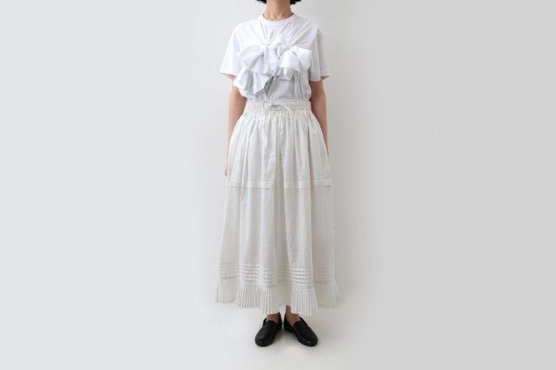 BUNON Gather Tuck Skirt