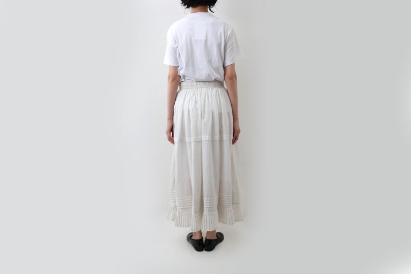 BUNON Gather Tuck Skirt